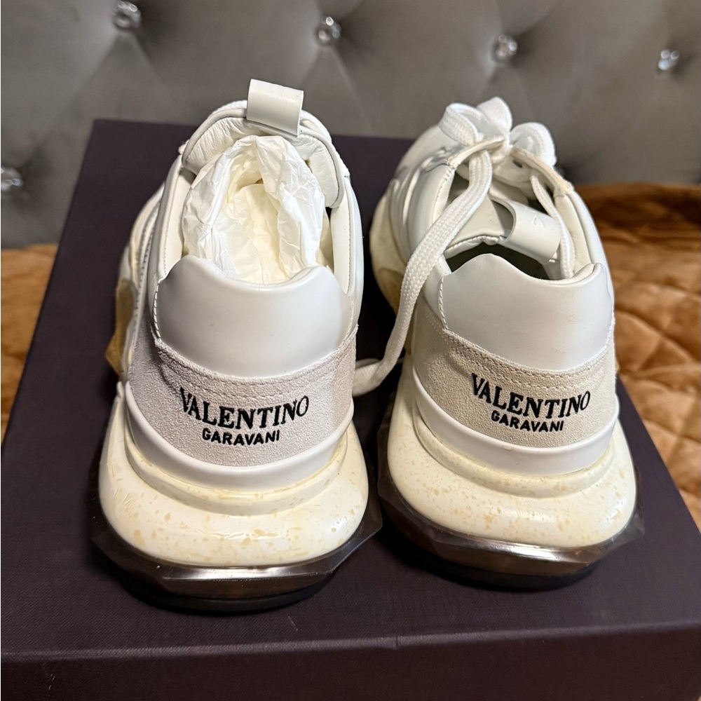 Valentino Garavani Cream Sneakers